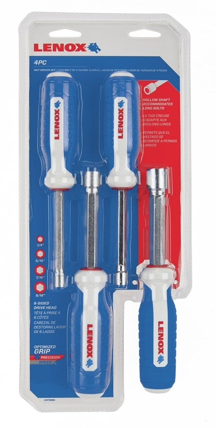 Lenox LXHT60903 4 PC Nut Driver Set - Ace Tool Group - Lenox