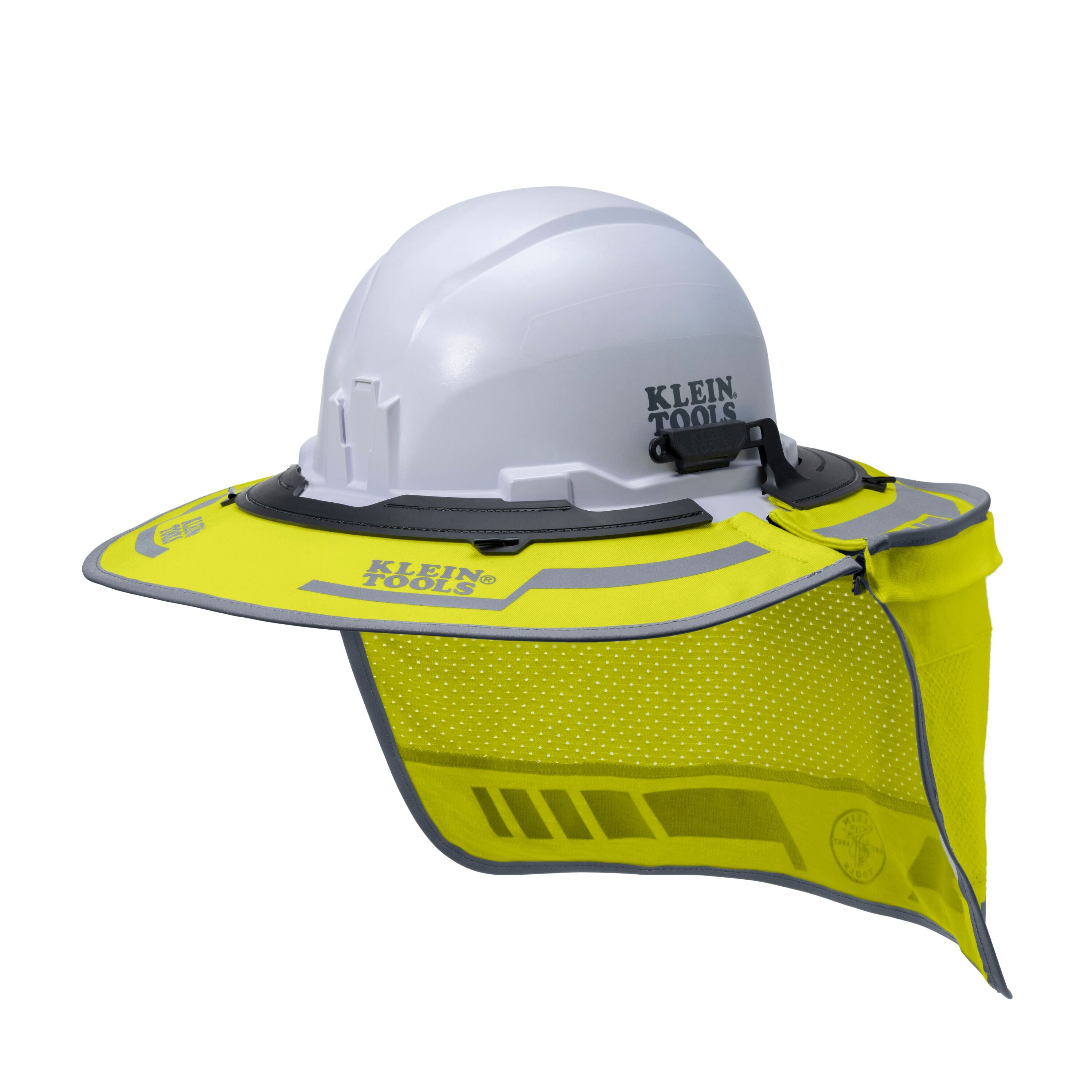 Klein FR03010HIVIS Flame-Resistant Full-Brim Sombrero, High-Visibility Yellow