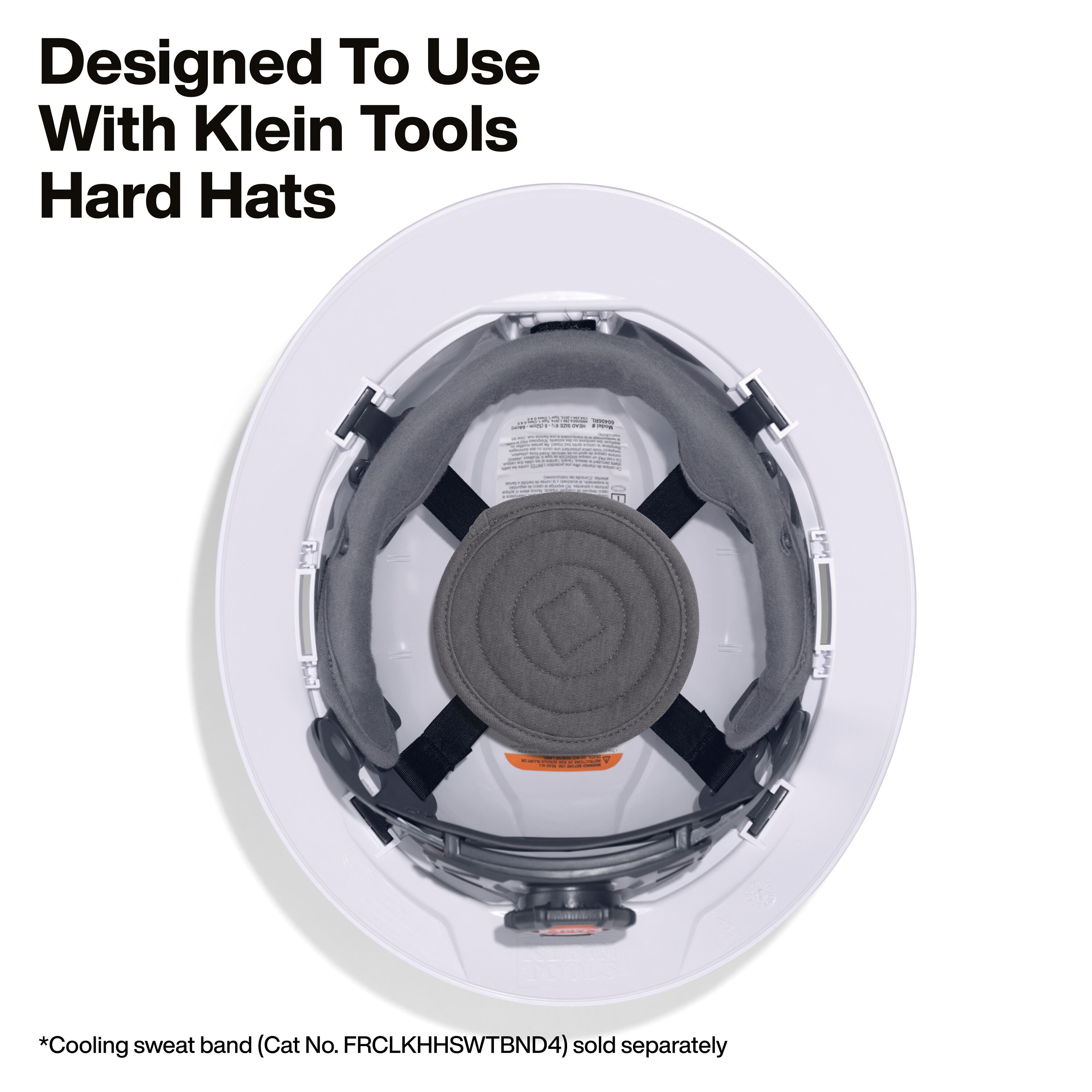 Klein FRCLKHHTPPD5 Flame-Resistant Cooling Hard Hat Top Pad - Ace Tool Group - Klein