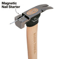 Klein H80916HS Smooth Face Hickory Handle Hammer, 16-Ounce - Ace Tool Group - Klein