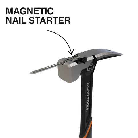 Klein H80918S Smooth Face Steel Claw Hammer, 18-Ounce - Ace Tool Group - Ace Tool Group