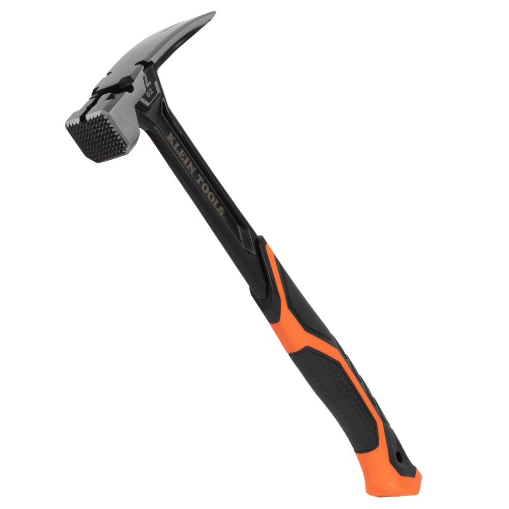 Klein Tools H80922SM Milled Face Claw Hammer, 22 oz - Ace Tool Group - Klein