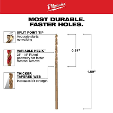 Milwaukee 48-89-2301 BIT 1/16" COBALT RH - Ace Tool Group - Milwaukee