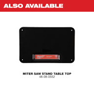 Milwaukee 48-08-0552 Miter Saw Stand Table Top - Ace Tool Group - Milwaukee