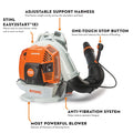Stihl 4283 011 1600 US BR 800 C-E MAGNUM Gas Powered Backpack Blower - Ace Tool Group - Stihl