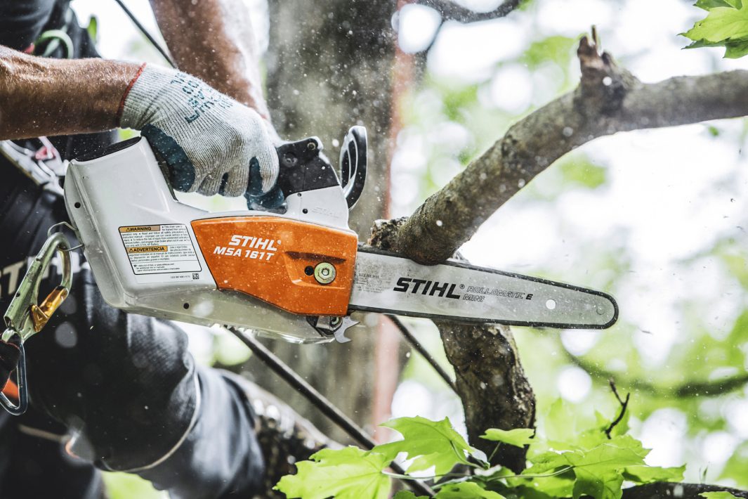 Stihl 1252-200-0048 MSA 161 T 12 Inch Bar Lithium-Ion Battery-Powered Top Handle Chainsaw (Bare Tool) - Ace Tool Group - Stihl