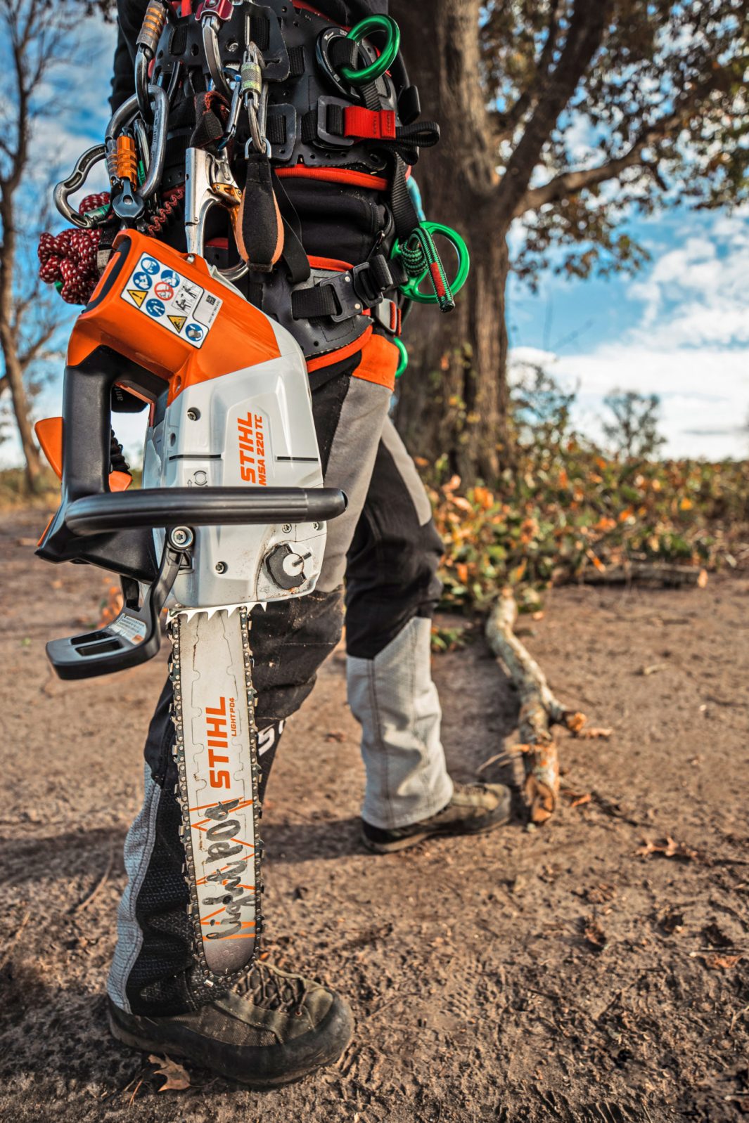 Stihl MA01-200-0016 MSA 220 TC-0 16 Inch Quick-Adjust 36V Battery-Powered Chainsaw (Bare Tool) - Ace Tool Group - Stihl
