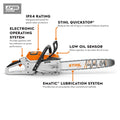 Stihl MA02-200-0058 MSA 300 16 in Bar & Chain 36V Battery Chainsaw (Bare Tool) - Ace Tool Group - Stihl