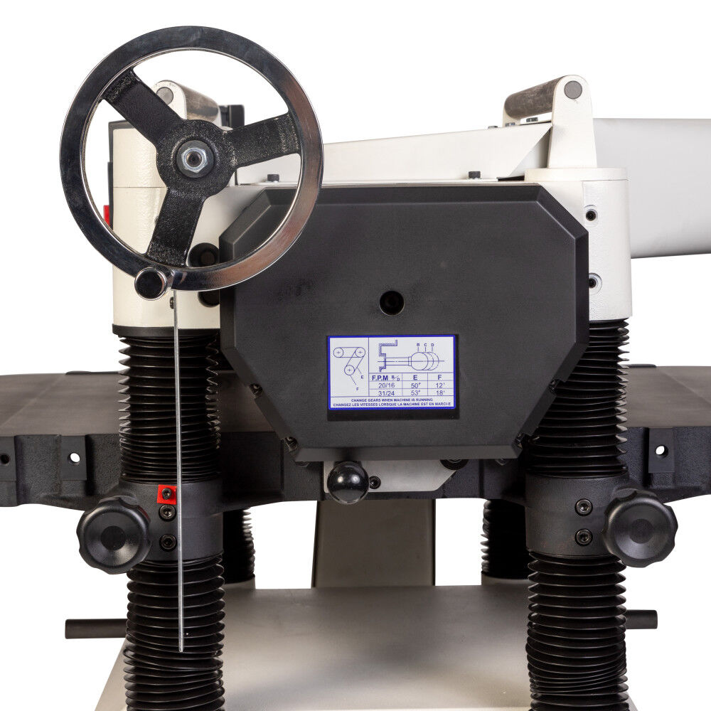 JET JT1-1374 Black 20 Inch Helical Head Planer, 5HP, 1PH - Ace Tool Group - JET