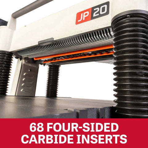 JET JT1-1374 Black 20 Inch Helical Head Planer, 5HP, 1PH - Ace Tool Group - JET