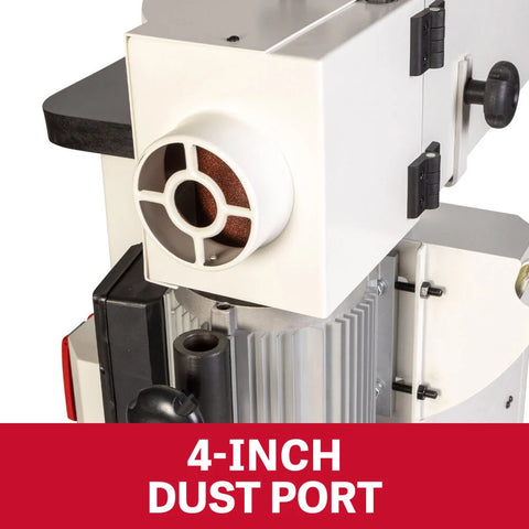 JET JT1-1372 Black 6 Inch x 89 Inch Oscillating Belt Edge Sander, 1.75HP, 1PH, 115/230V - Ace Tool Group - JET