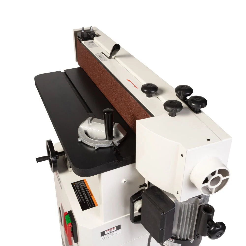 JET JT1-1372 Black 6 Inch x 89 Inch Oscillating Belt Edge Sander, 1.75HP, 1PH, 115/230V - Ace Tool Group - JET