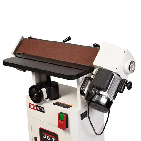 JET JT1-1372 Black 6 Inch x 89 Inch Oscillating Belt Edge Sander, 1.75HP, 1PH, 115/230V - Ace Tool Group - JET