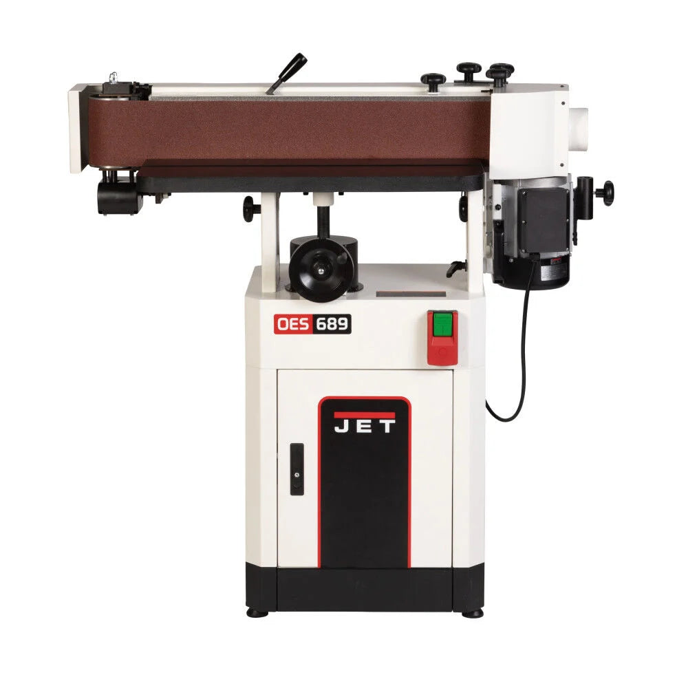 JET JT1-1372 Black 6 Inch x 89 Inch Oscillating Belt Edge Sander, 1.75HP, 1PH, 115/230V - Ace Tool Group - JET