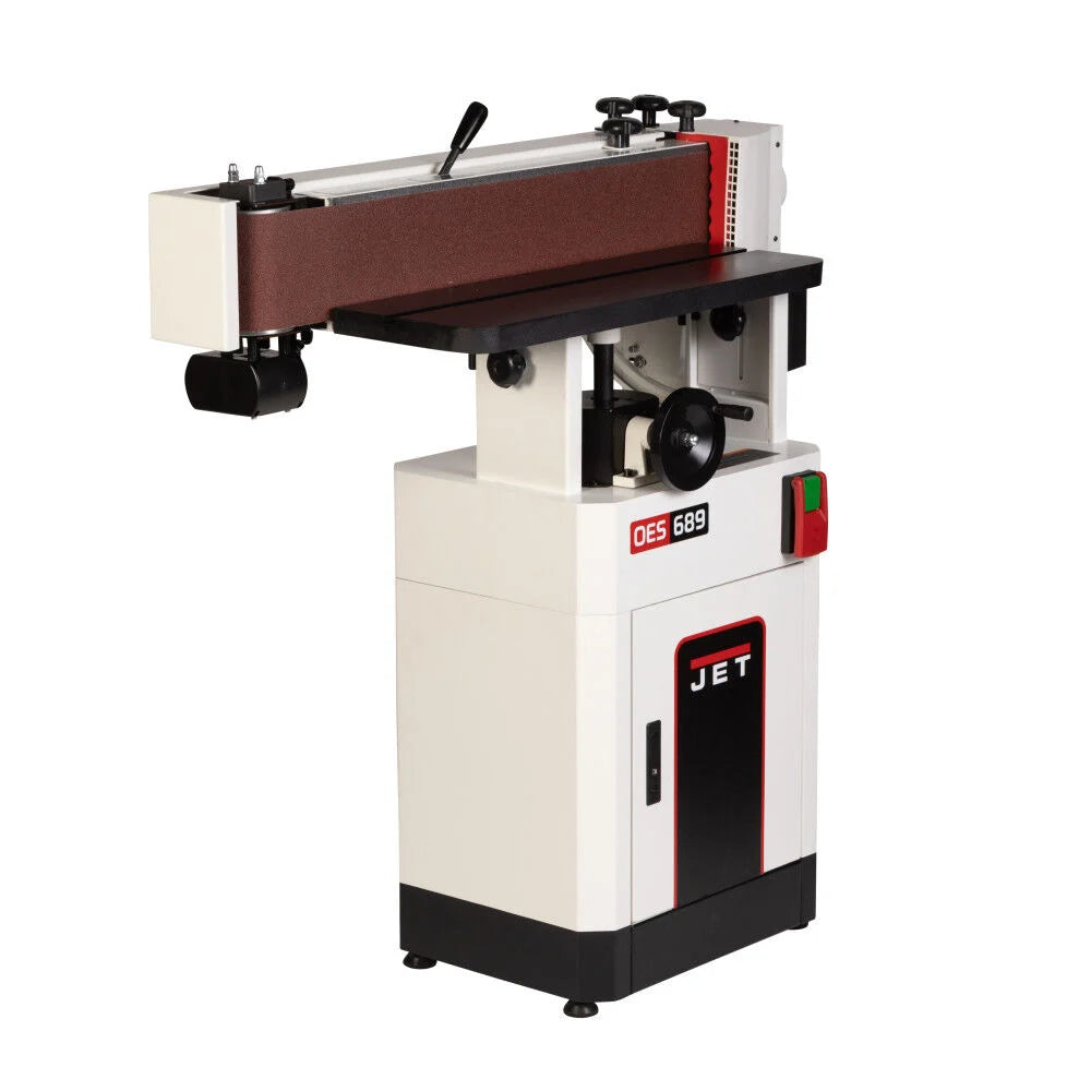 JET JT1-1372 Black 6 Inch x 89 Inch Oscillating Belt Edge Sander, 1.75HP, 1PH, 115/230V - Ace Tool Group - JET