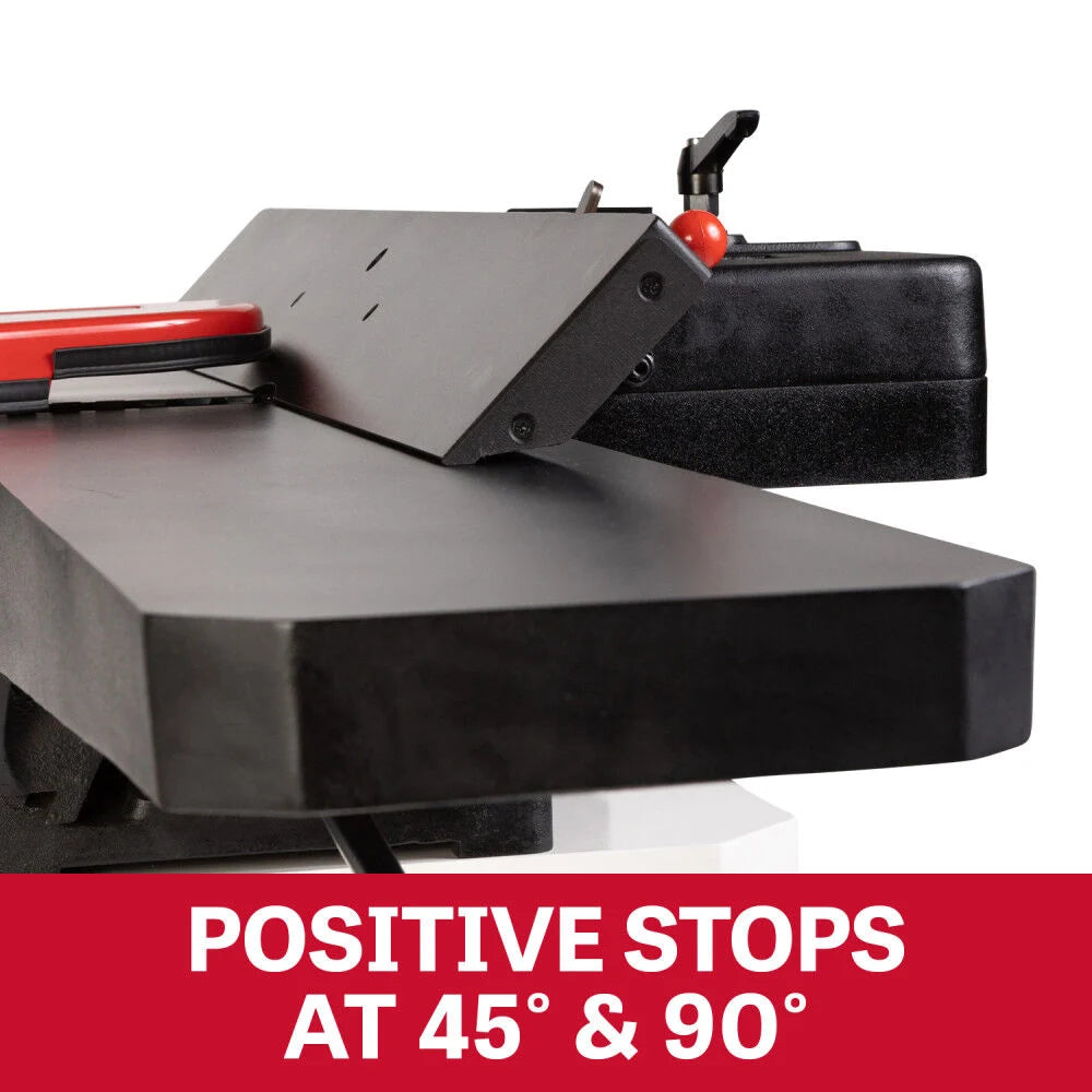 JET JT1-1373 Black 8 Inch Helical Head Jointer 2HP, 1PH, 230V - Ace Tool Group - JET