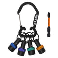 Klein K33850 Bit Holder Keychain Set, 5-Piece - Ace Tool Group - Klein