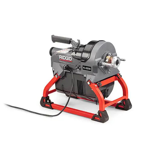 RIDGID 61688 K-5208, Sectional Drain Cleaning Machine for 2 in. to 8 in. Lines, 115V 60 Hz - Ace Tool Group - Ridgid