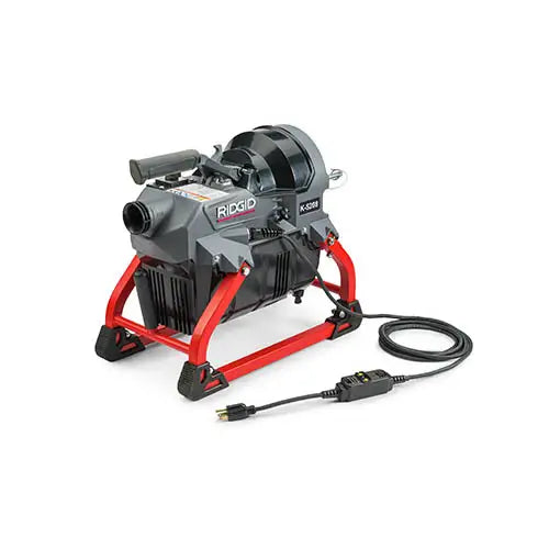 RIDGID 61688 K-5208, Sectional Drain Cleaning Machine for 2 in. to 8 in. Lines, 115V 60 Hz - Ace Tool Group - Ridgid