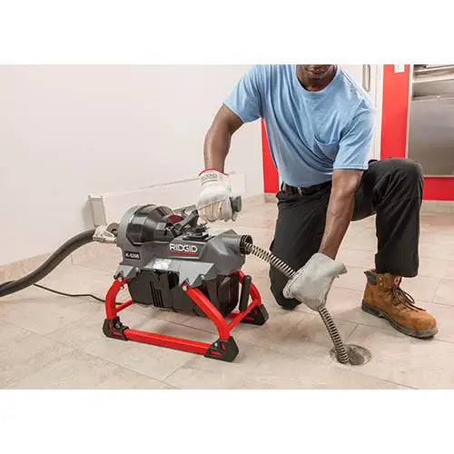 RIDGID 61688 K-5208, Sectional Drain Cleaning Machine for 2 in. to 8 in. Lines, 115V 60 Hz - Ace Tool Group - Ridgid
