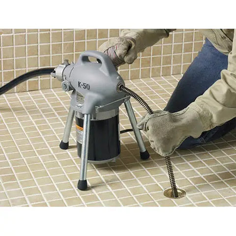 RIDGID 59000 K-50-8 Sectional Drain Cleaning Machine, A-30 Cable Kit - Ace Tool Group - Ridgid