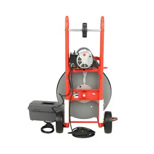RIDGID 83557 5/8" (16 mm) Open Cage Drum Machine, 3-6 in. Drain Lines - Ace Tool Group - Ridgid