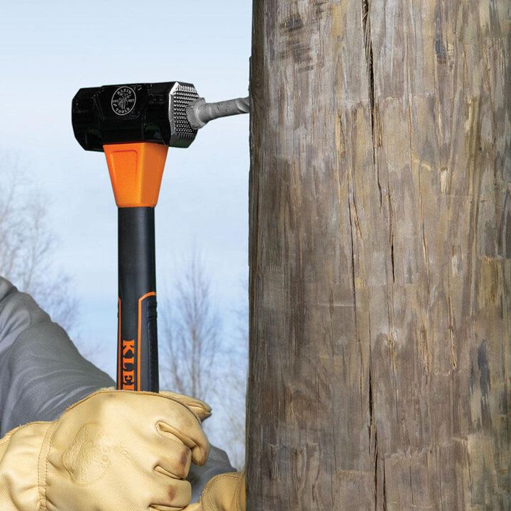 Klein Tools 80936MF Lineman's Milled-Face Hammer - Ace Tool Group - Klein