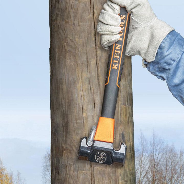 Klein Tools 80936MF Lineman's Milled-Face Hammer - Ace Tool Group - Klein