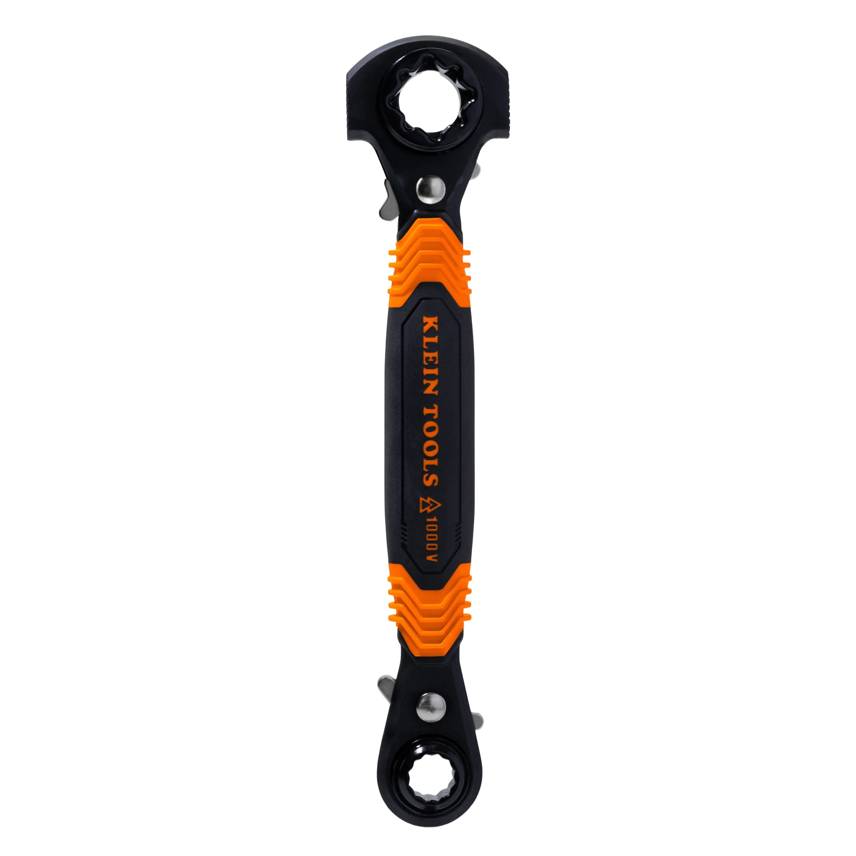 Klein KLE-KT175HFINS 7-in-1 Hammer Facing Insulated Lineman Wrench - Ace Tool Group - Klein Tools