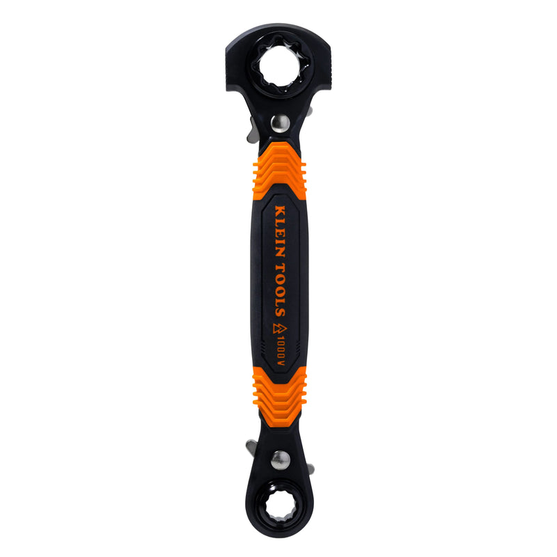 Klein KLE-KT175HFINS 7-in-1 Hammer Facing Insulated Lineman Wrench - Ace Tool Group - Klein Tools