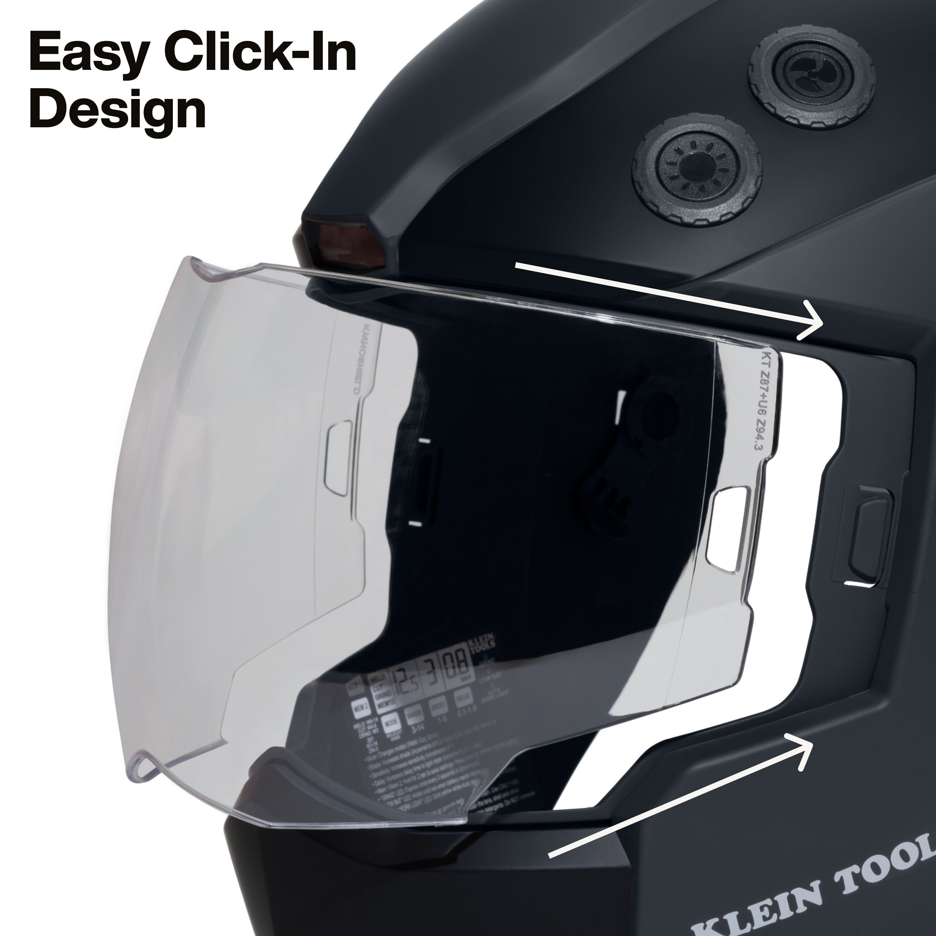 Klein KWHOSHIELD Phoenix™ Series Panoramic Welding Helmet Outer Shield, 5-Pack - Ace Tool Group - Klein