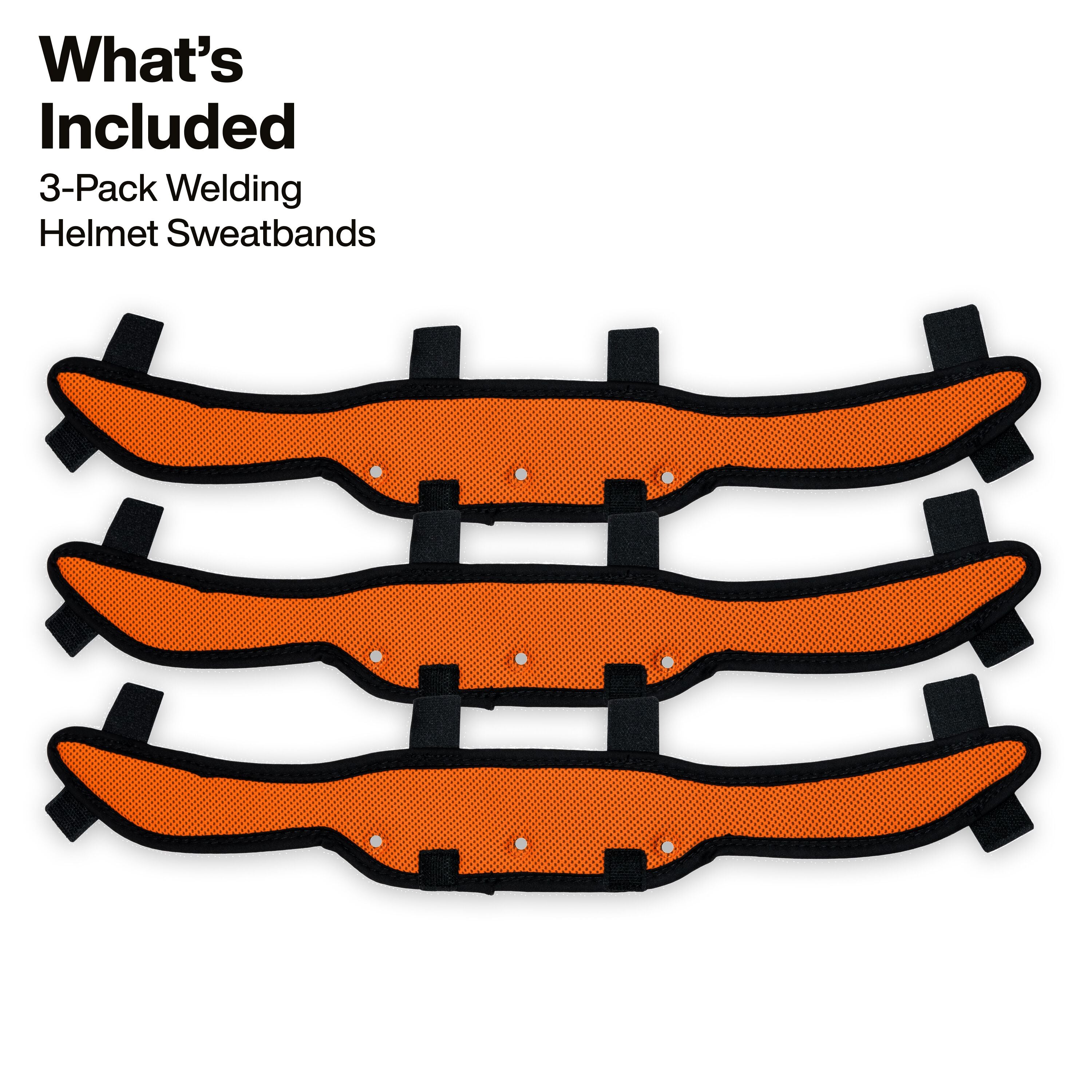Klein KWHSWTBND Phoenix™ Series Panoramic Welding Helmet Sweatband Replacement, 3-Pack - Ace Tool Group - Klein
