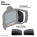 Klein KWSIDEWIN Phoenix™ Series Panoramic Welding Helmet Side Window Replacement - Ace Tool Group - Klein