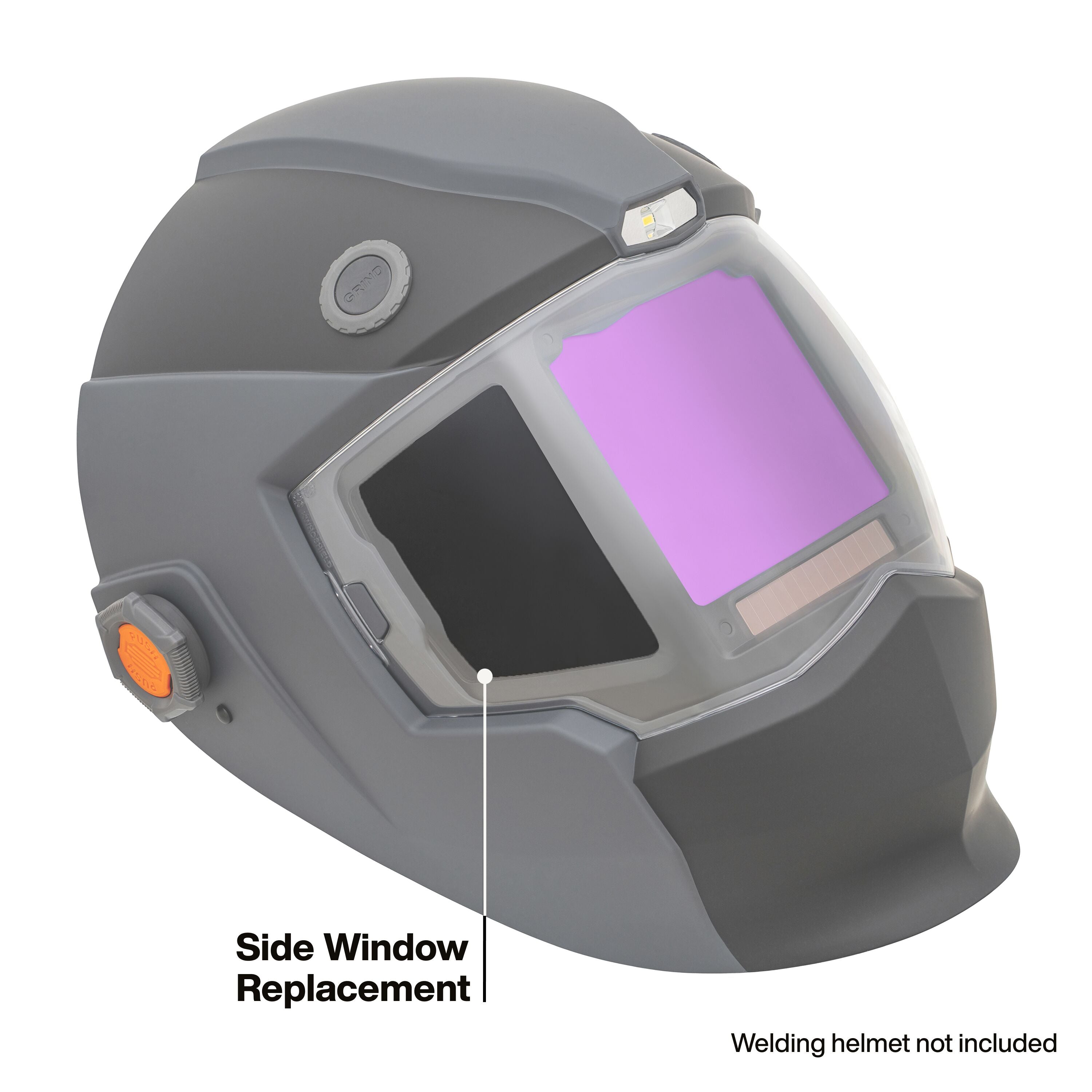 Klein KWSIDEWIN Phoenix™ Series Panoramic Welding Helmet Side Window Replacement - Ace Tool Group - Klein