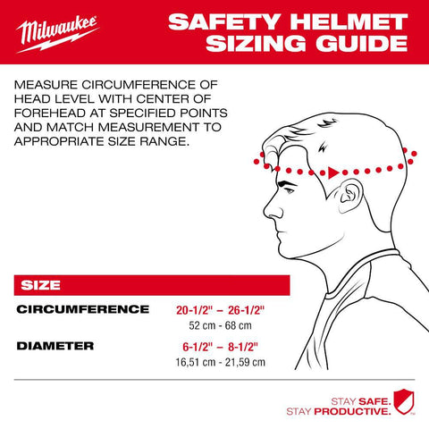 Milwaukee 48-73-1360 BOLT Black Vented Safety Helmet with IMPACT ARMOR Liner (USA) - Type 2, Class C - Ace Tool Group - Milwaukee