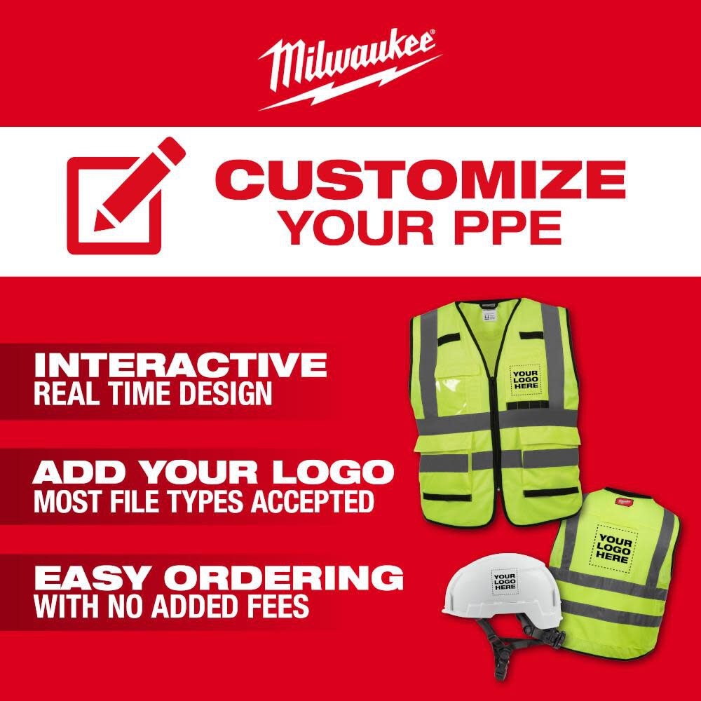 Milwaukee 48-73-1360 BOLT Black Vented Safety Helmet with IMPACT ARMOR Liner (USA) - Type 2, Class C - Ace Tool Group - Milwaukee