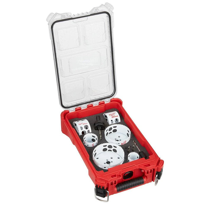 Milwaukee 49-22-5606 10 PC. HOLE DOZER Hole Saw Kit w/ PACKOUT