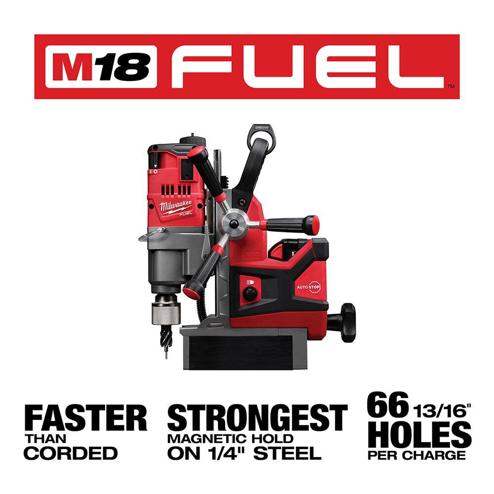 Milwaukee 2788-22HD M18 FUEL 1-1/2" LINEMAN MAGNETIC DRILL HIGH DEMAND KIT - Ace Tool Group - Milwaukee