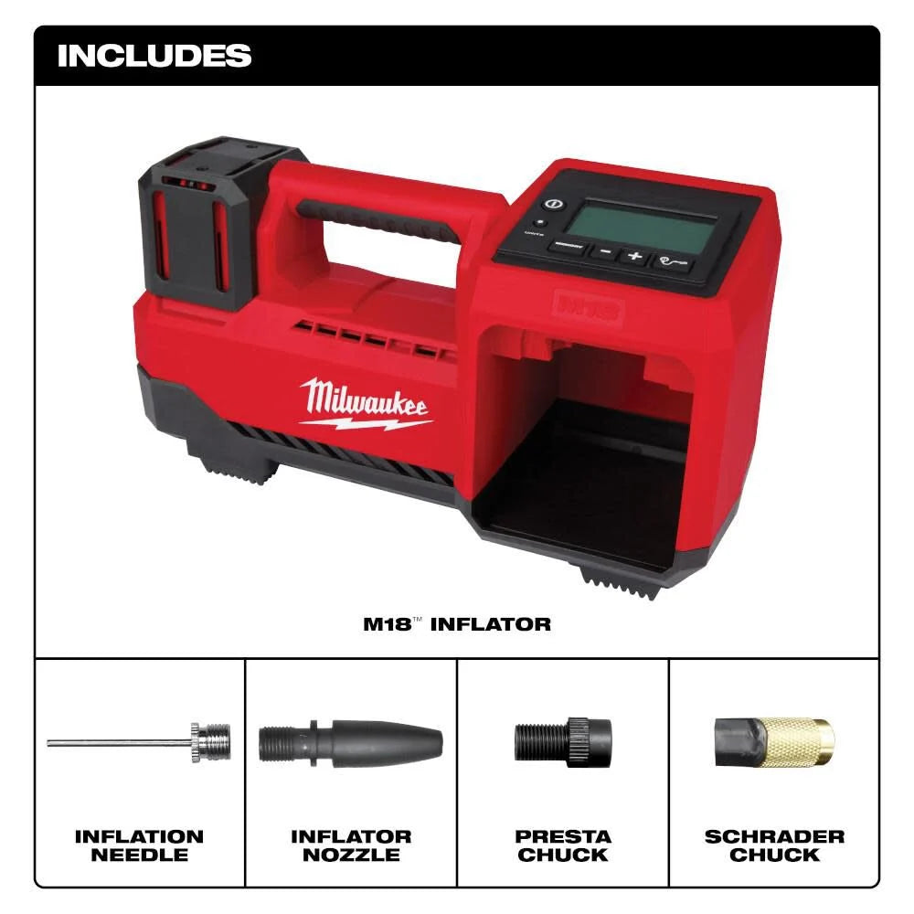 Milwaukee 2848-20 M18 18V Cordless Tire Inflator - Ace Tool Group - Milwaukee