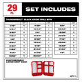 Milwaukee 48-89-2802 BIT 29PC THUNDERBOLT BLACK OXIDE SET - Ace Tool Group - Milwaukee