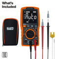Klein Smart Digital Multimeter, 600V AC/DC Auto-Ranging - Ace Tool Group - KLEIN