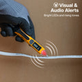 Klein NCVT7 Non-Contact Voltage Tester with Signal Strength, 12-1000V AC - Ace Tool Group - Klein