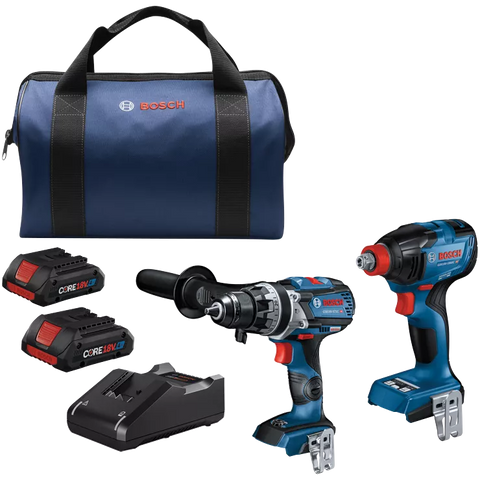 Bosch GXL18V-227B25 Cordless Combo Kits - Ace Tool Group - Bosch