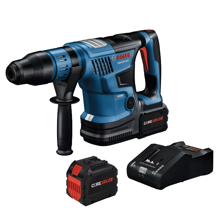 BOSCH GBH18V-36CK27 18V 1-9/16" SDS Max Rotary Hammer - Ace Tool Group - Bosch