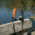 Klein KTO Resurgence Fishing Knife, Drop Point Blade, Orange Handle - Ace Tool Group - KLEIN