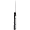 Klein KTO Resurgence Knife, Drop Point Blade, Black Handle - Ace Tool Group - KLEIN