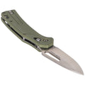 KleinKTO Resurgence Knife, Drop Point Blade, Moss Green Handle - Ace Tool Group - KLEIN