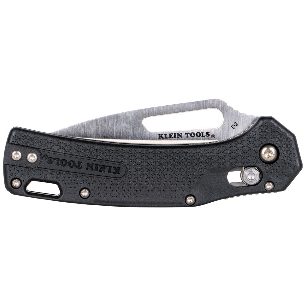 Klein KTO Resurgence Knife, Tanto Blade, Black Handle - Ace Tool Group - KLEIN