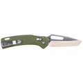 Klein KTO Resurgence Knife, Tanto Blade, Moss Green Handle - Ace Tool Group - KLEIN