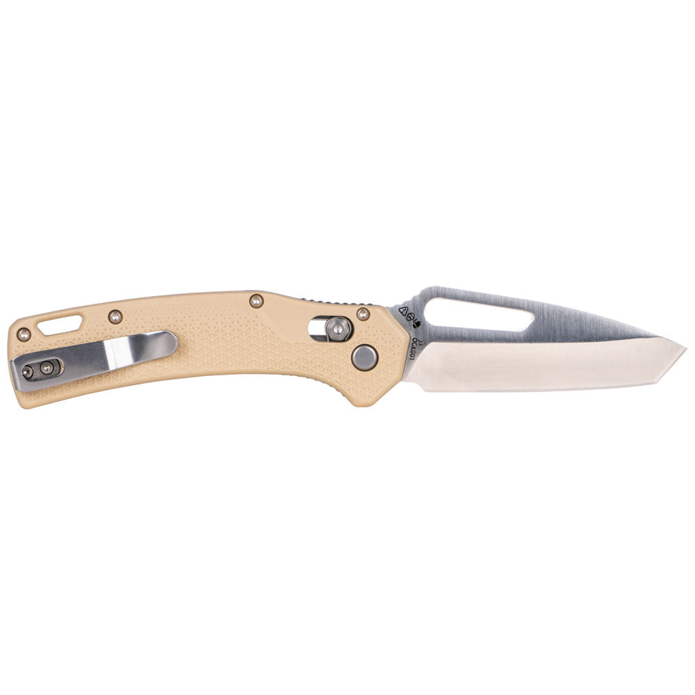 Klein KTO Resurgence Knife, Tanto Blade, Sand Handle - Ace Tool Group - KLEIN